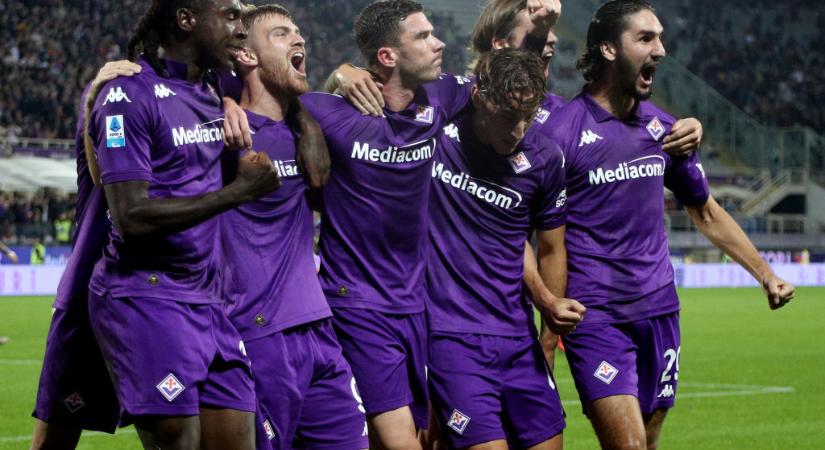 Serie A: csúnya kiütést kapott a Fiorentina otthonában az AS Roma – videóval