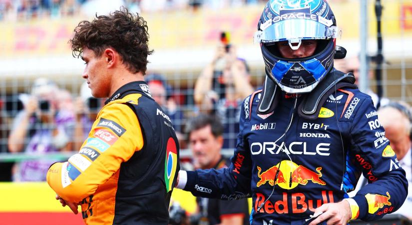 Norris: Verstappen túl messzire ment, megkapta, ami kijárt neki!