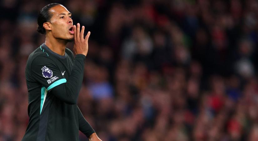 Van Dijk „odaszúrt” az Arsenalnak az iksz után