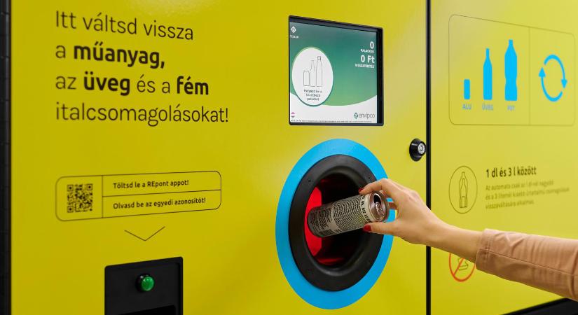 Változás a palackvisszaváltó automatáknál – mindenkit érinthet!