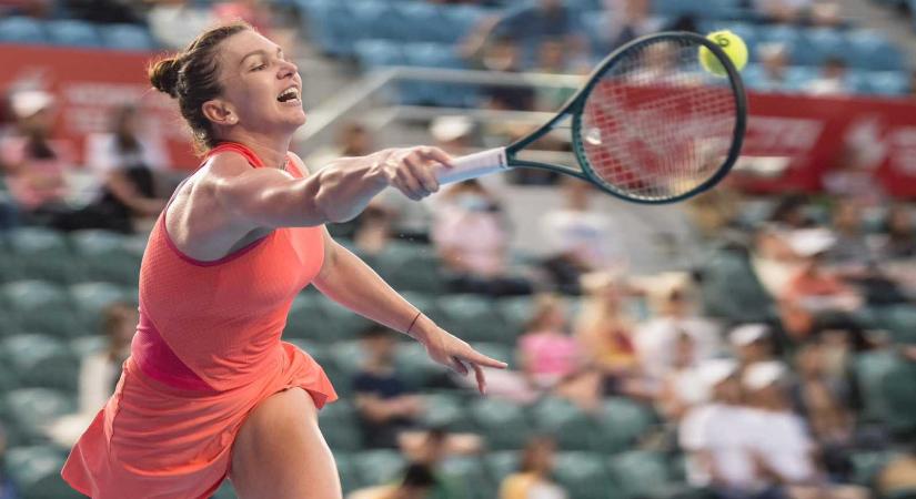 Gyorsan búcsúzott Halep Hongkongban