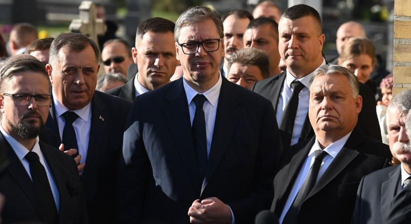 Vucic: a szerb–magyar megbékélésért a legtöbbet Orbán Viktor és Pásztor István tette