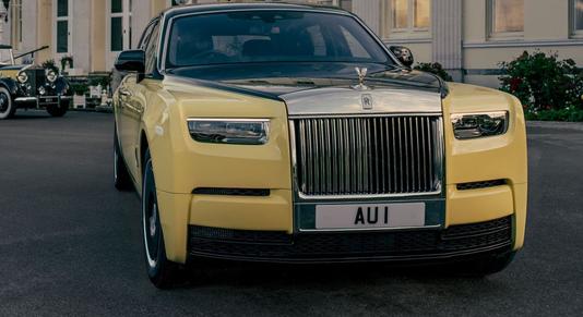 Félmillió eurós aranyrúd az exkluzív extra a Goldfinger Rolls-Royce-ban