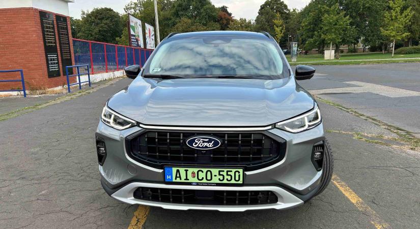 A felső kategóriás kényelem hibrid Európa bajnoka. Ford Kuga Active Plug-in Hybrid Teszt.