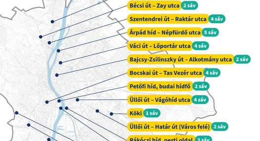 Már élesben bírságolnak az új budapesti trafipaxok. Mutatjuk hol.