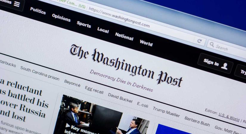 Tömegesen mondják le előfizetésüket a Washington Post olvasói