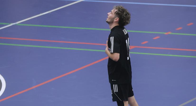 Vereséget szenvedtek Nyíregyházán a DEAC férfi futsalosai