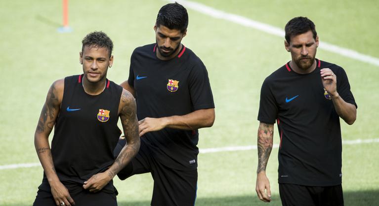 Beckhaméknél állhat össze ismét a Messi, Suárez, Neymar-csodatrió