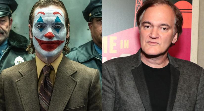 "Azt mondja, b*szd meg, Hollywood!" – Quentin Tarantino imádta a Joker 2-t, mert középső ujjat mutat mindenkinek