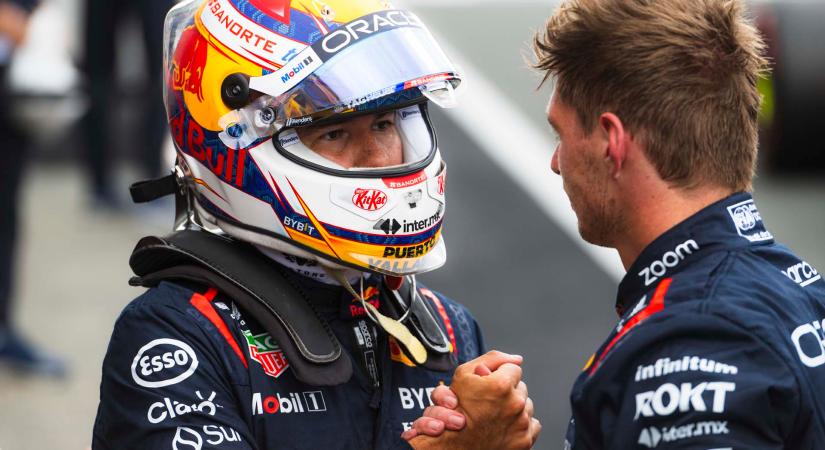 Verstappen: Nem Perez gyenge formája a legfőbb problémánk