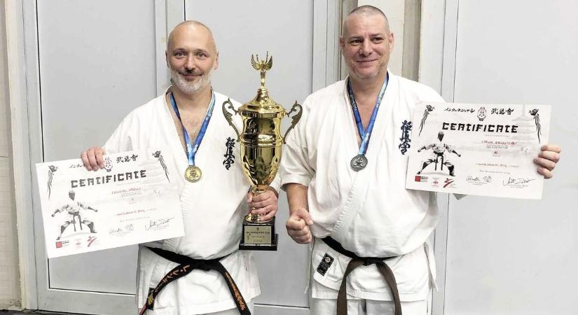 Kapuvári rendőrpáros győzedelmeskedett az érdi karate kupán