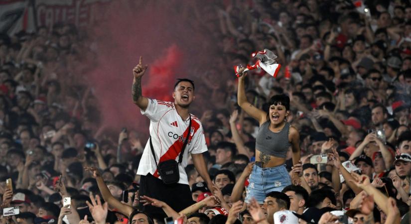 VIDEÓ: hihetetlen atmoszféra fogadta a River Plate-et