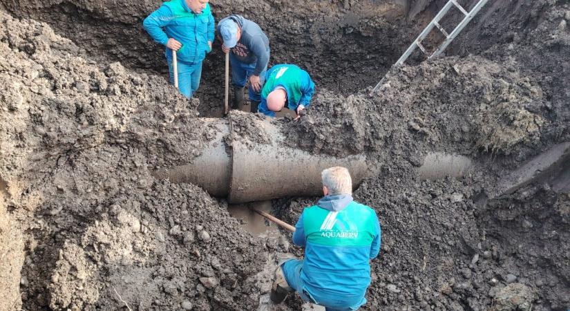 Meghibásodott a fővezeték, napokig nem lesz ivóvíz több településen