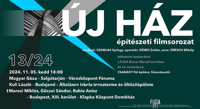 Fuga filmklub – ÚJ HÁZ 13.