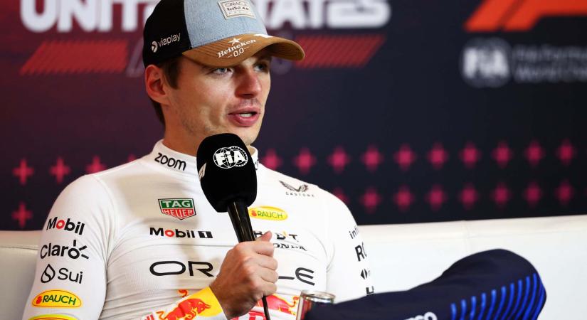 Verstappen: Rá kell jönnünk, mi csúszott félre…