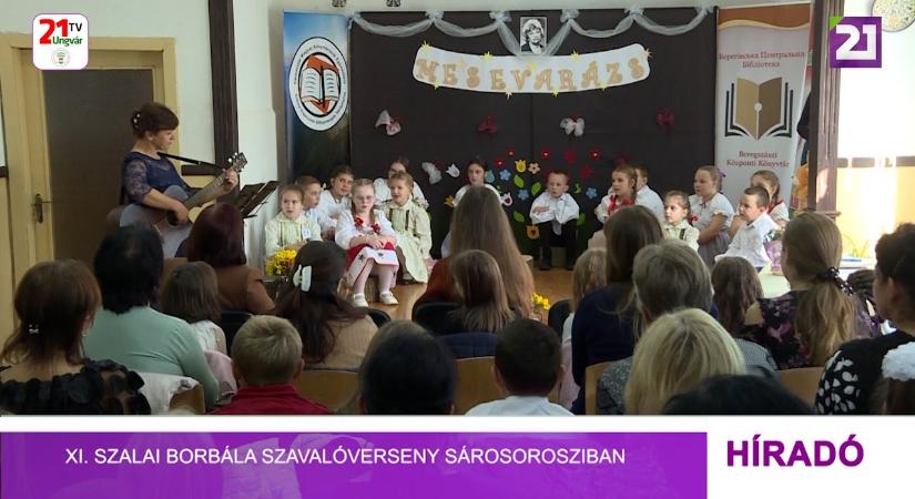 XI. Szalai Borbála szavalóverseny Sárosorosziban (videó)