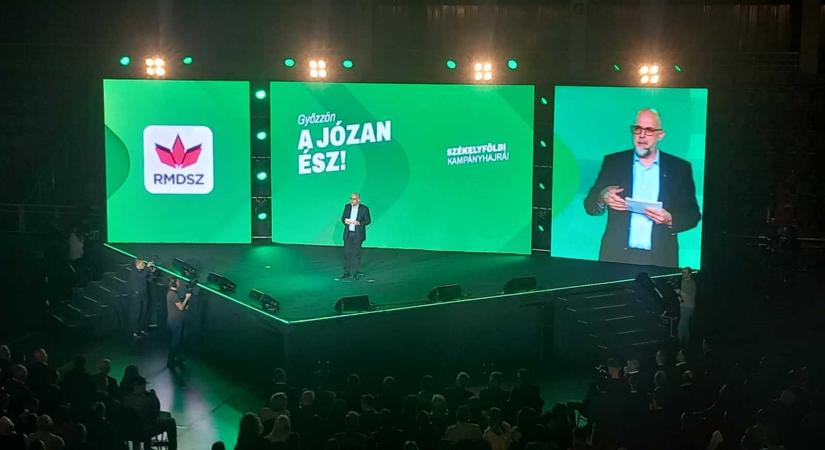 A józan ész győzelmét hirdette meg az RMDSZ csíkszeredai kampányindítóján