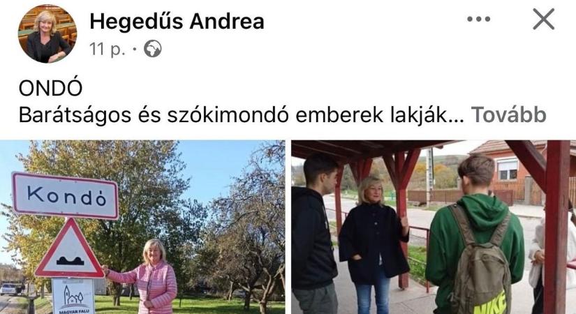 A DK-s Hegedűs Andrea azt sem tudja hol jár?