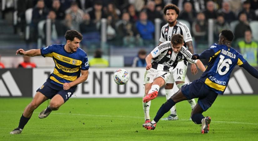 Serie A: Balogh Botond gólpassza is kellett a Parma egy pontjához a Juventus ellen