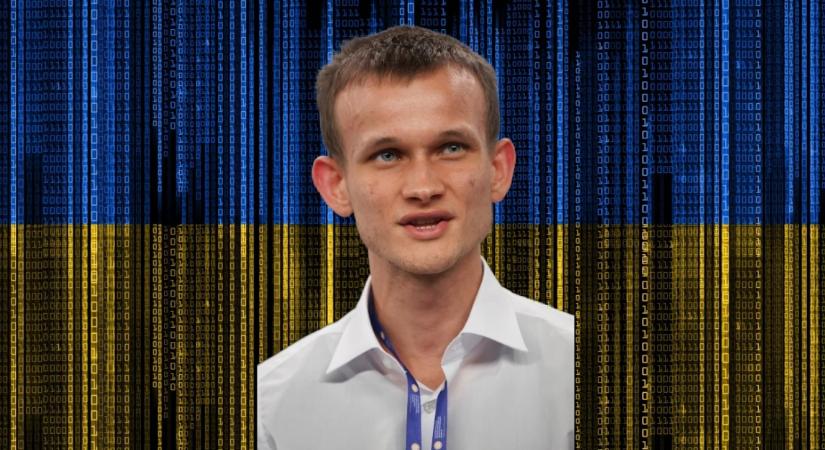 Vitalik Buterin 1 millió dollárnyi mémcoint adományozott Ukrajnának