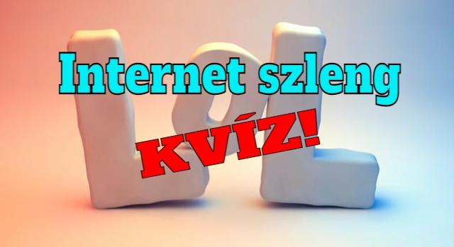 Kvíz: Tudod melyik internetes szleng pontosan mit jelent?