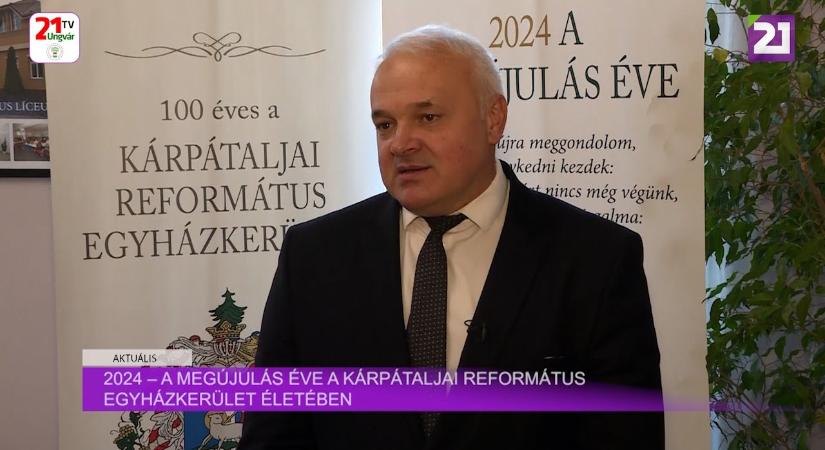 Aktuális (2024.10.31) 2024 – a megújulás éve a Kárpátaljai Református Egyházkerület életében (videó)