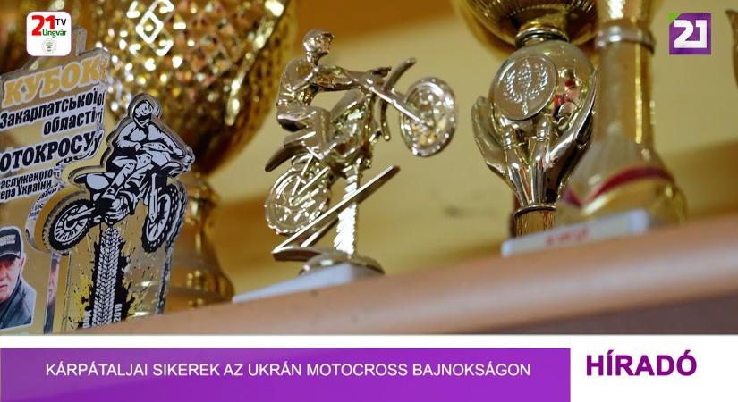 Kárpátaljai sikerek az ukrán motocross bajnokságon (videó)