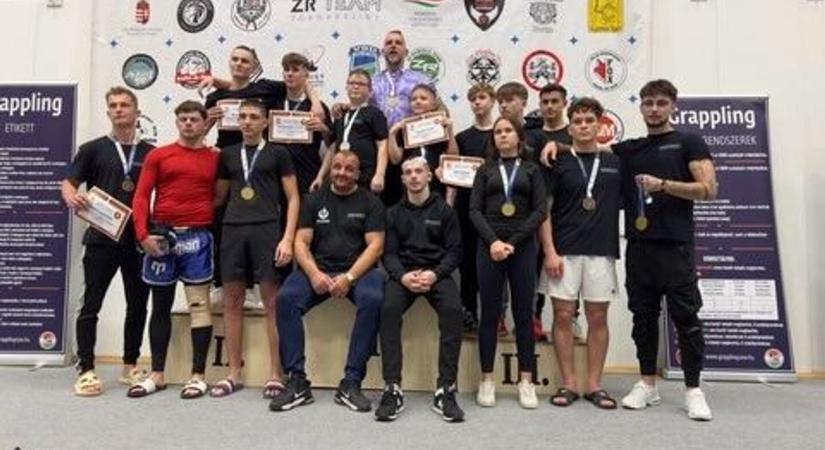 Grappling bajnokság: szegedi érmek