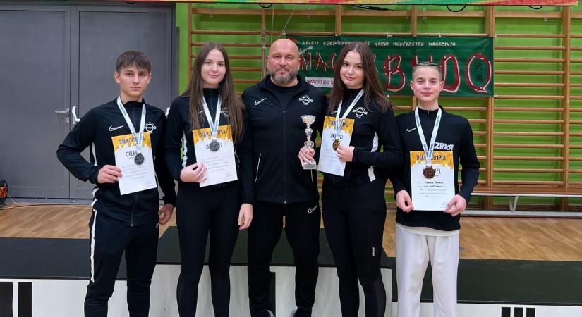 A ZRKA-Toriki érmei a WKF diákolimpián