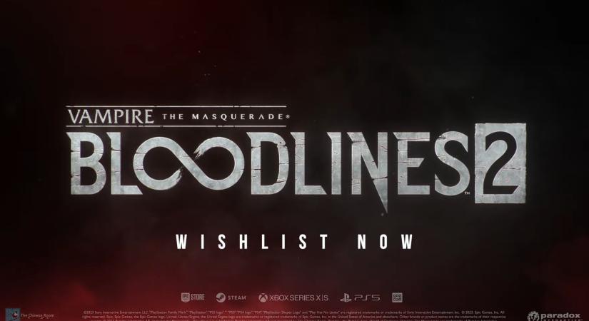 Friss trailert kapott a Vampire: The Masquerade Bloodlines 2