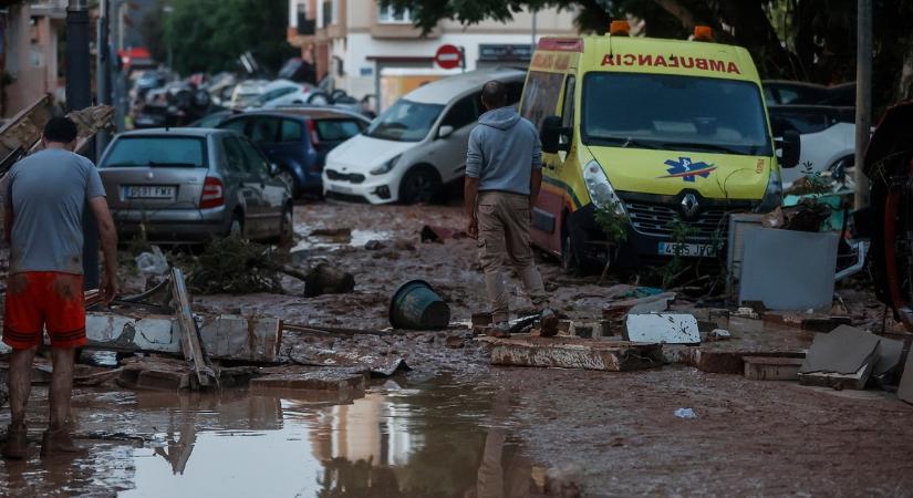 Nincs vége a spanyol árvízkatasztrófának: további jelentős mennyiségű esőt jeleznek a kritikus területen