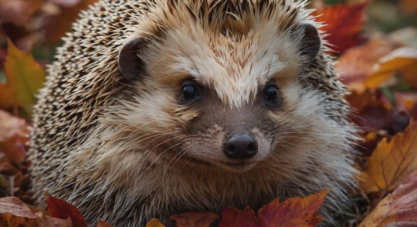 A sünök téli álmát így segíthetjük az avarral