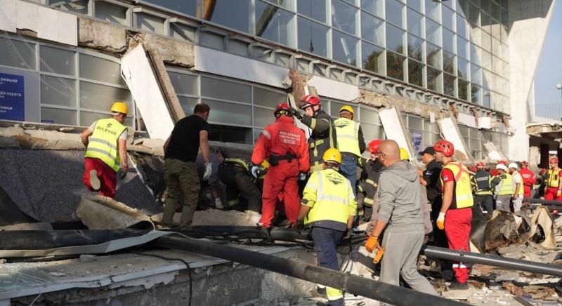 Beomlott az újvidéki vasútállomás tetőszerkezete, nyolcan meghaltak