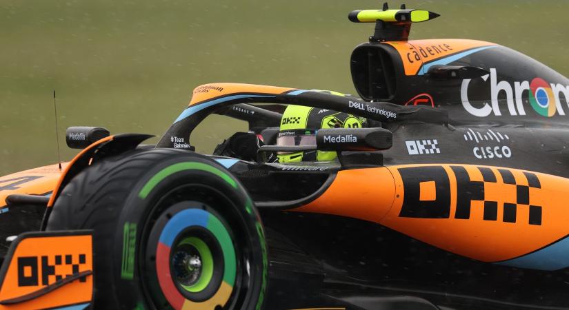 Lando Norris volt leggyorsabb a Brazil Nagydíj szabadedzésén