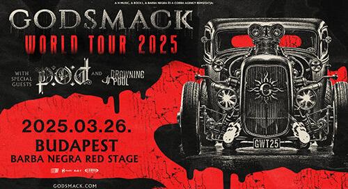 Ismét Budapestre jön a Godsmack