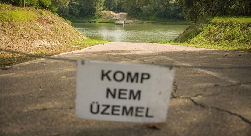 Idén már nem jár a kerékpáros komp a Tisza-tavon