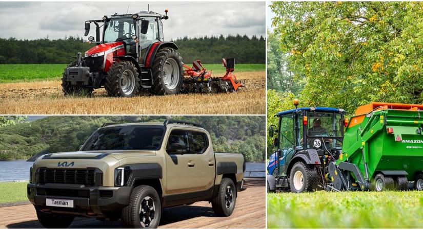 A Kia első pick-upja, új Massey Ferguson-sorozat és a szocialista magyar mezőgazdaság mamutja