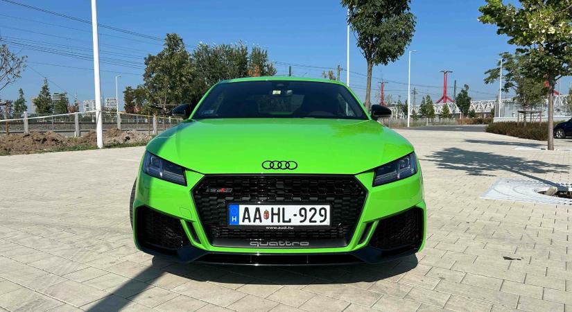 Több, mint trendi: last edition Audi TT RS teszt