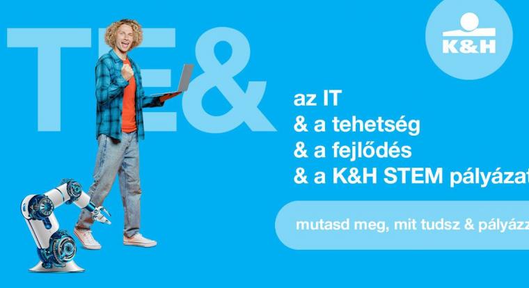 Még két hétig jelentkezhetnek az IT hallgatók a K&H STEM ösztöndíjpályázatára