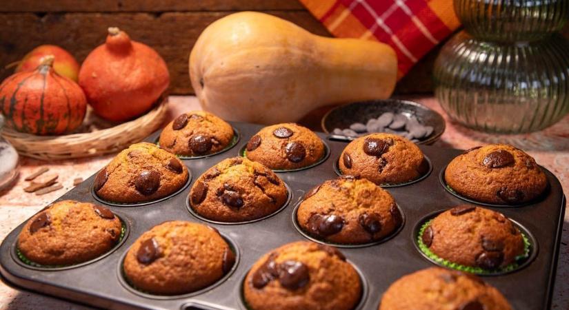 A hét süteménye: sütőtökös muffin