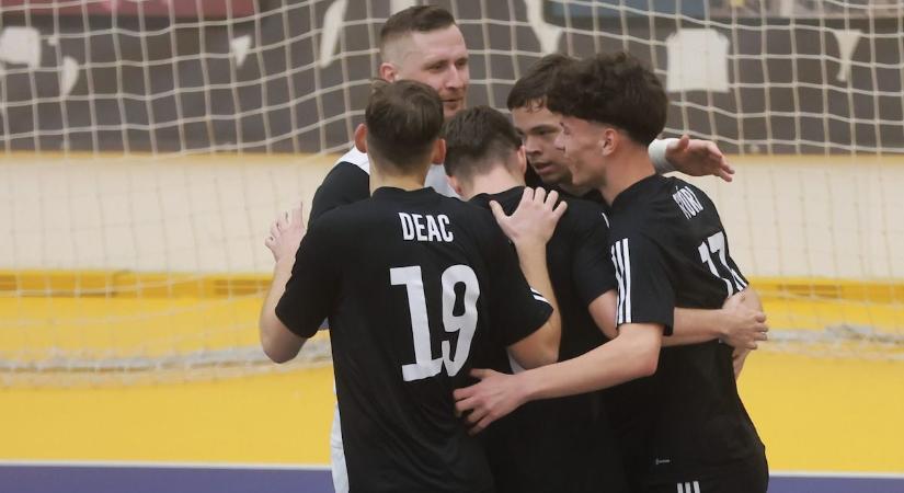 Simán nyert a DEAC férfi futsalcsapata