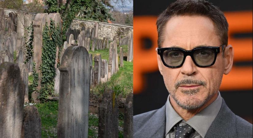 Így alusszák örök álmukat Robert Downey Jr. szépszülei a tatai zsidóvtemetőben fotók