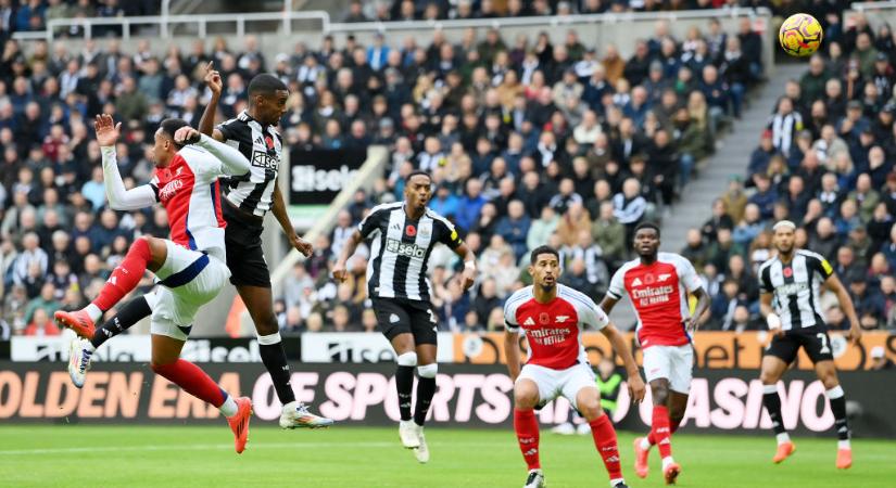 PL: Newcastle-ben szenvedett vereséget az Arsenal! – videóval