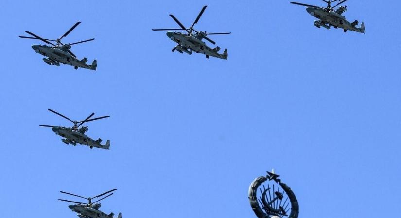 Ka–52M helikopterek semmisítettek meg ukrán erőket a Kurszki területen  video