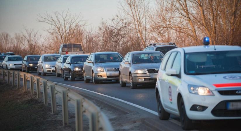 Lassulás és torlódás az M3-on