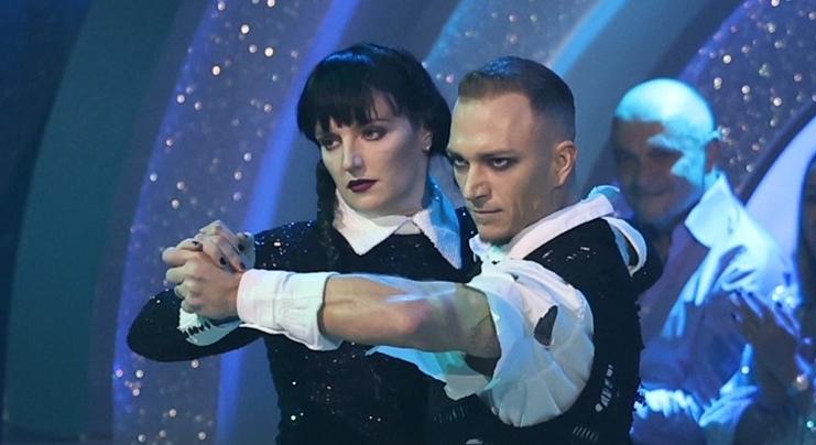 Dancing with the Stars: Hosszú Katinka komolyan vette a rémisztgetést, Wednesday bőrébe bújt - megdermedt a stúdió