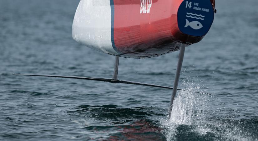 T-Foillal gyorsítanak a SailGP F50-esek