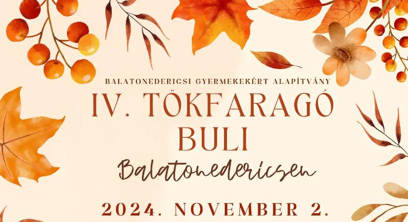 Tökfaragó buli 2024 Balatonederics