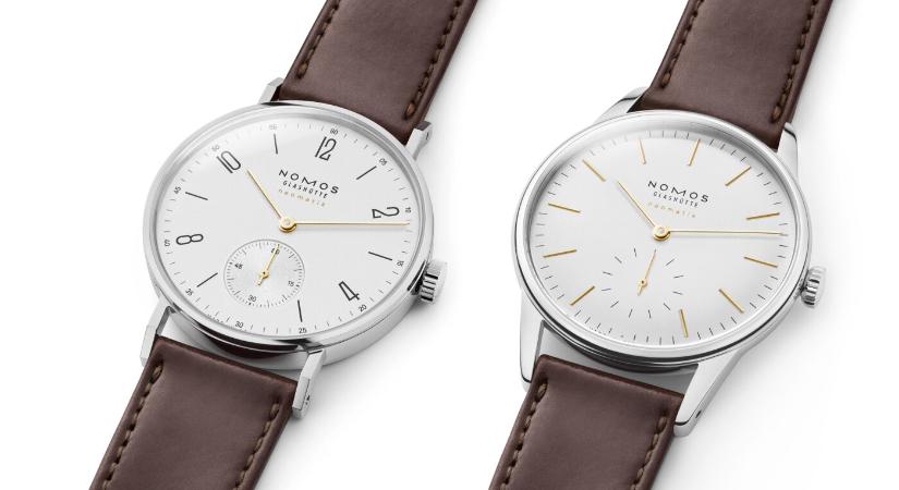 Bearanyozott Bauhaus: Nomos Orion Neomatik és Tangente Neomatik Doré