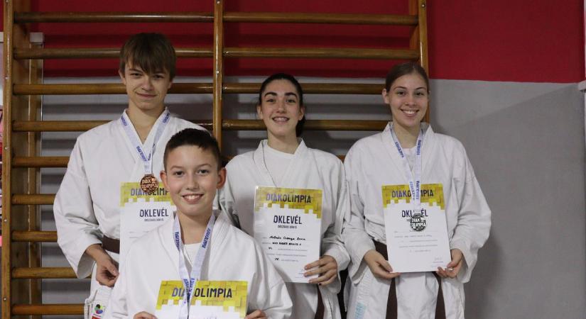 Diákolimpia: pontszerző helyen a "Leo" Karate-do SE sportolói